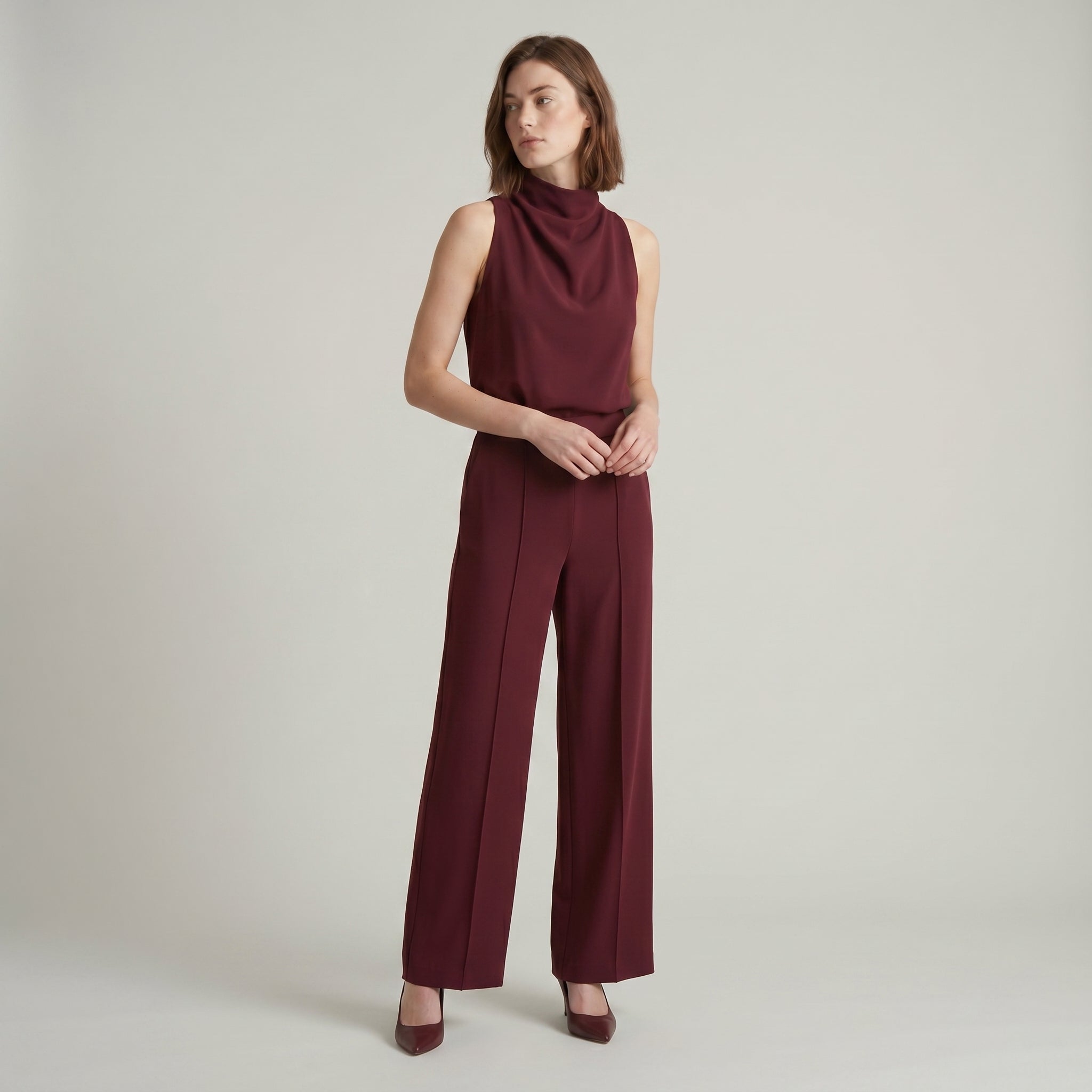 Women's One-Shoulder Jumpsuit