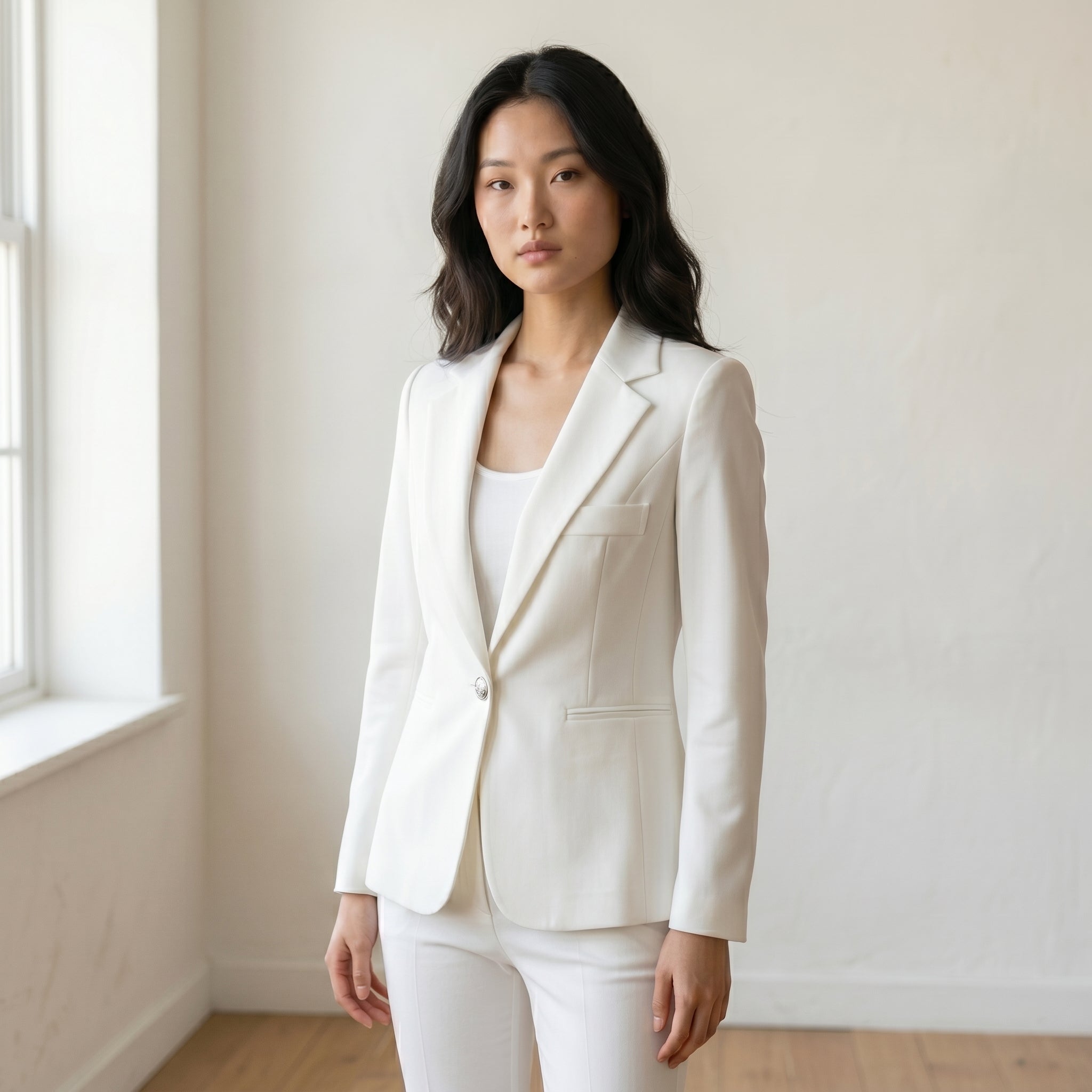 Women’s Single Button Slim Fit Blazer