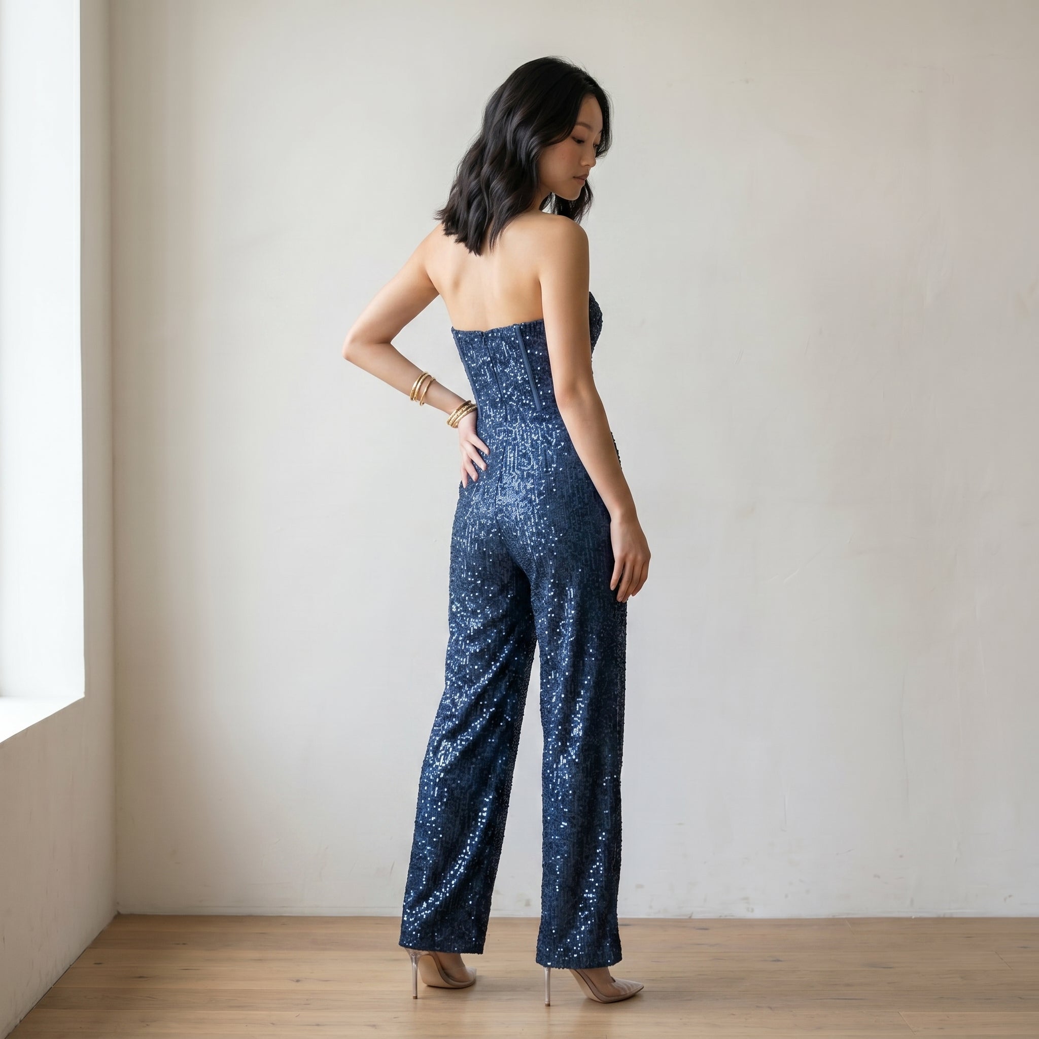 Women's Strapless Jumpsuit