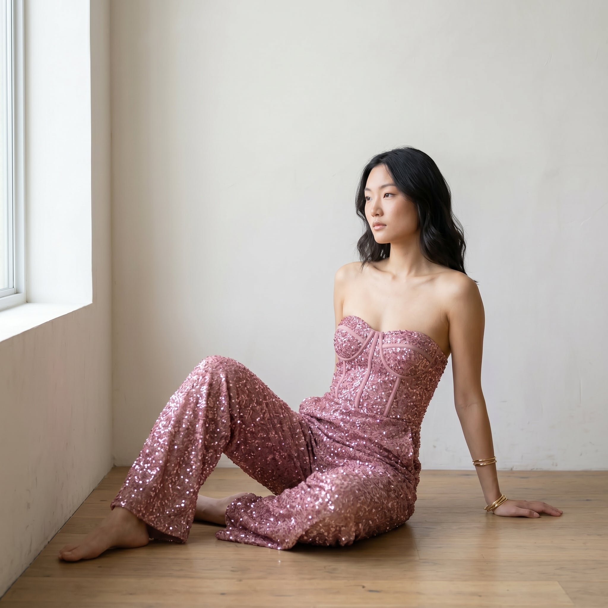 Women's Strapless Jumpsuit