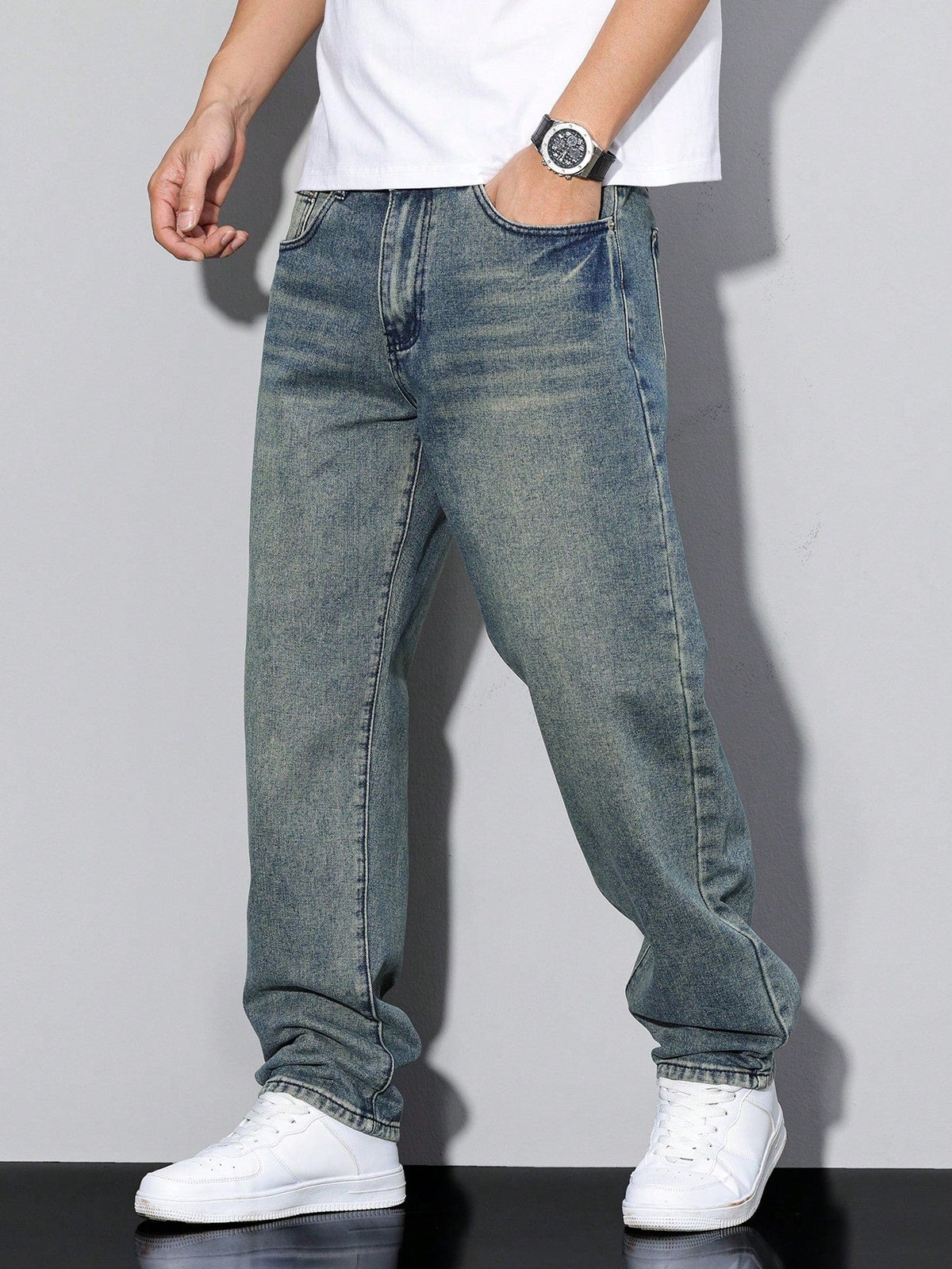 Men's Baggy Relaxed Jeans