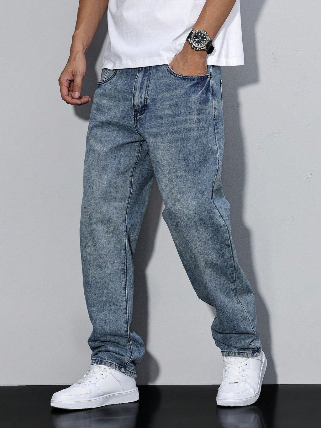 Men's Baggy Relaxed Jeans