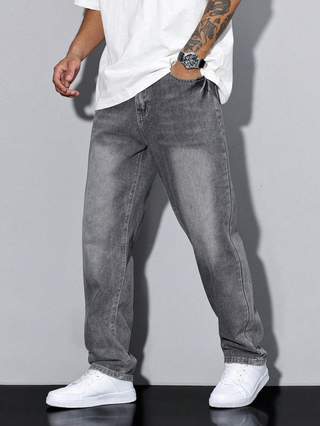Men's Baggy Relaxed Jeans