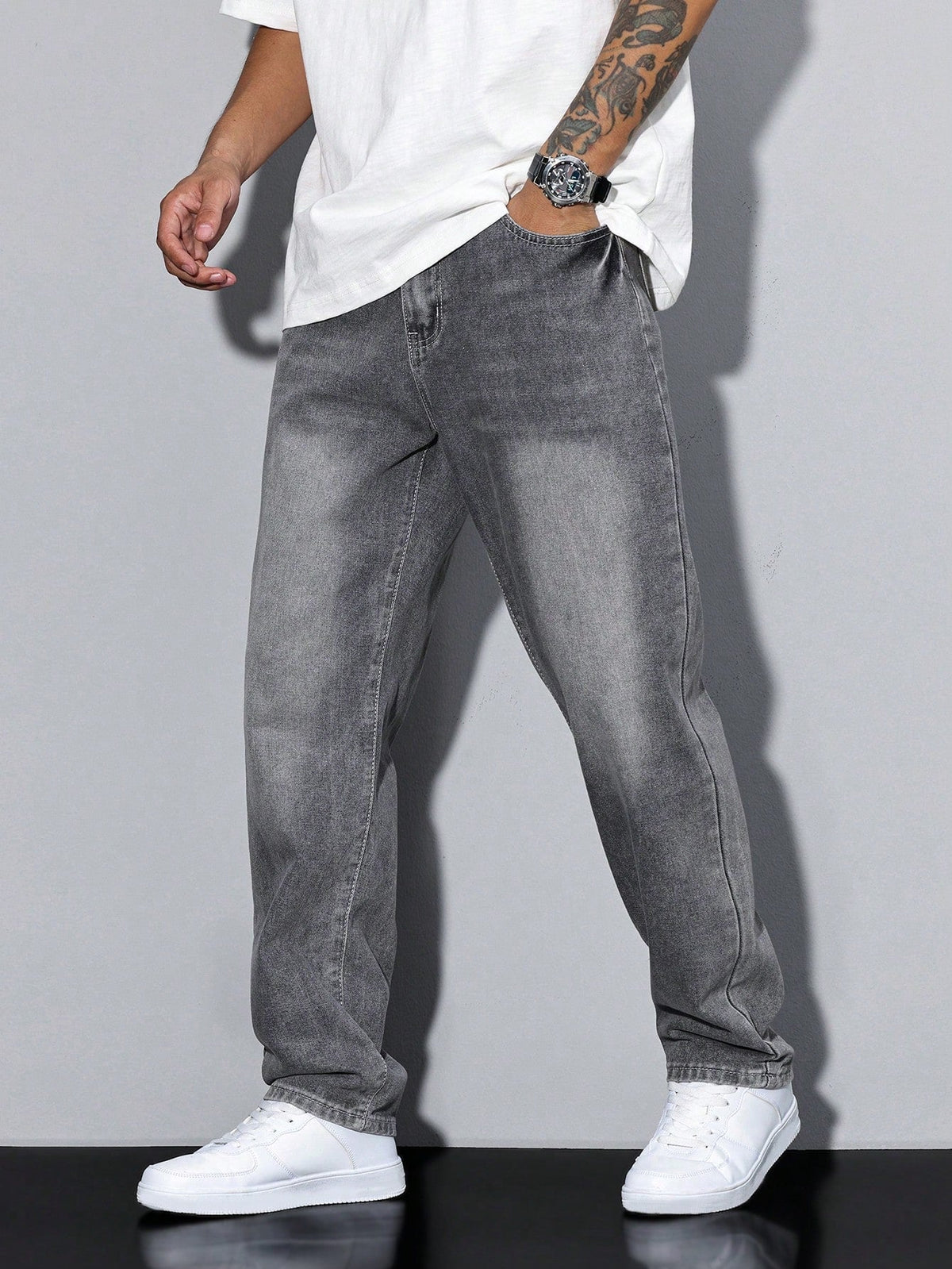Men's Baggy Relaxed Jeans