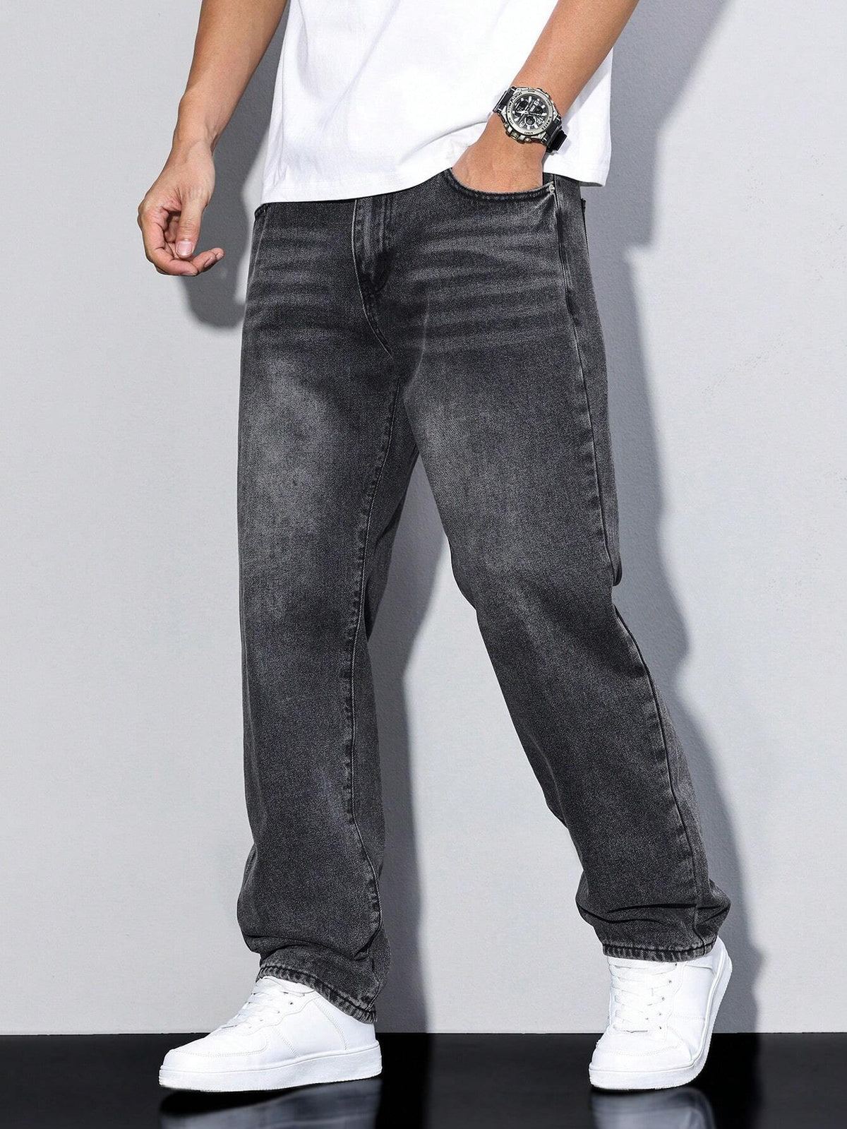 Men's Baggy Relaxed Jeans