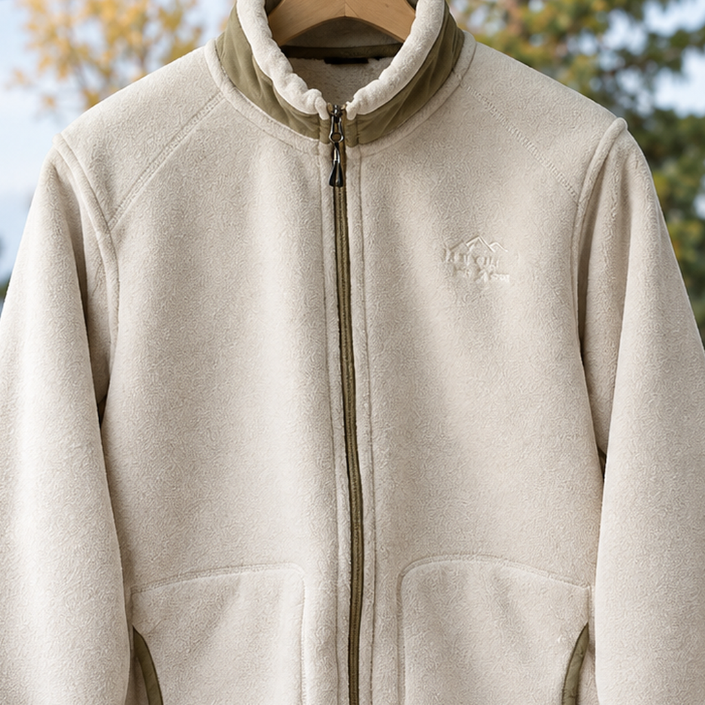 Men's Bound Edge Fleece Jacket-Azzella London