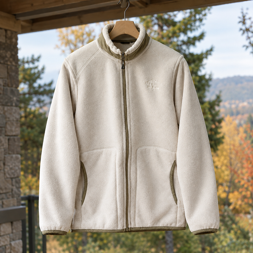 Men's Bound Edge Fleece Jacket-Azzella London