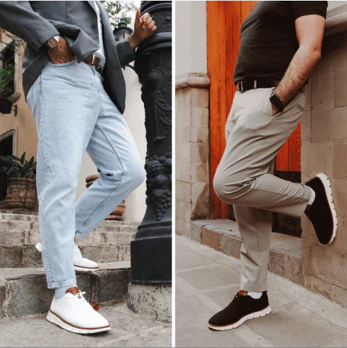 Men's Breathable Mesh Sneakers-Azzella London
