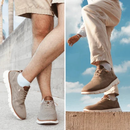Men's Breathable Mesh Sneakers-Azzella London