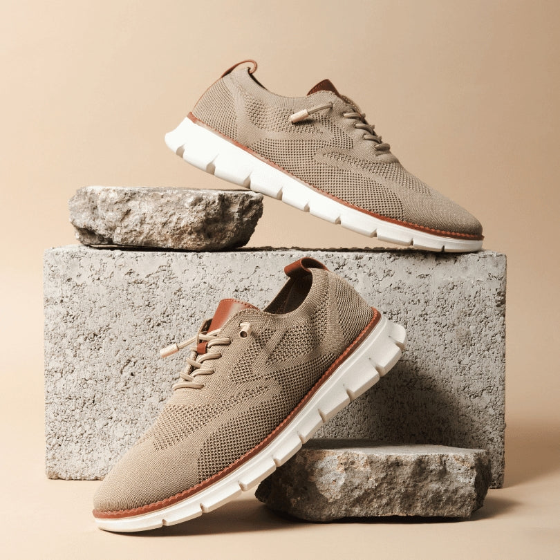 Men's Breathable Mesh Sneakers-Azzella London