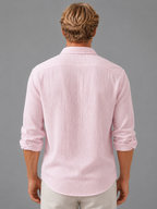 Men's Button Front Shirt-Azzella London