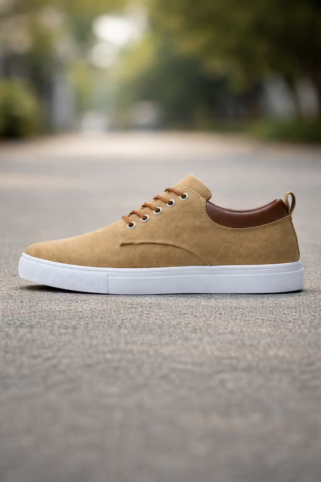 Men's Canvas Sneakers-Sneakers-Azzella London