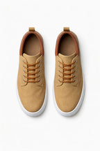 Men's Canvas Sneakers-Sneakers-Azzella London