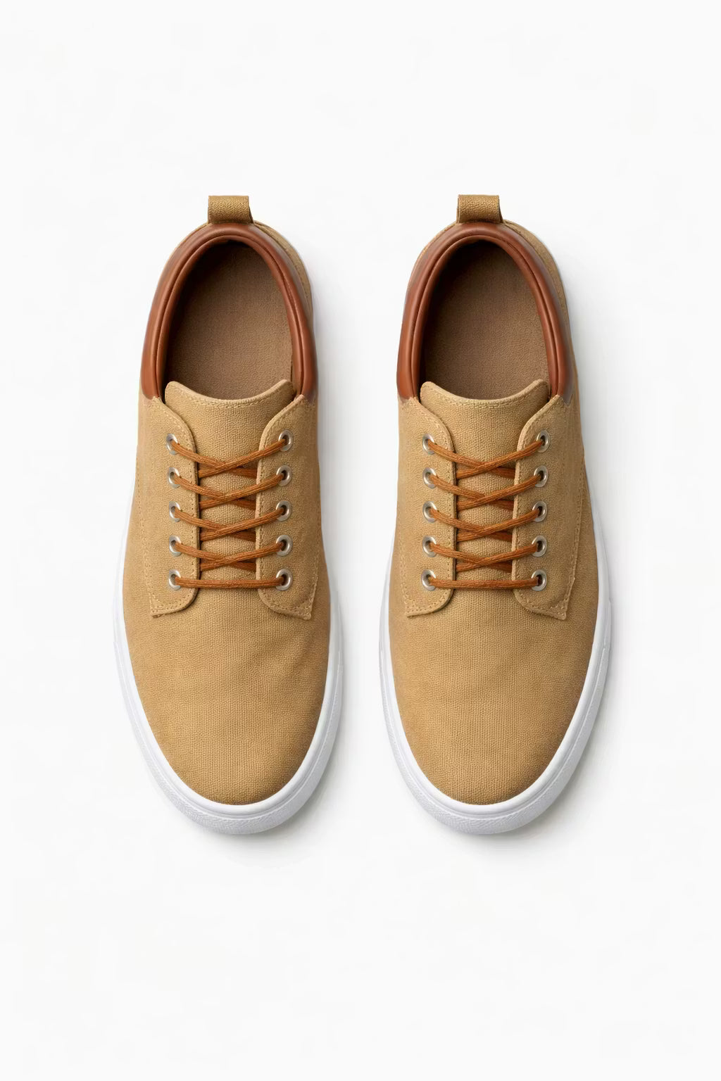 Men's Canvas Sneakers-Sneakers-Azzella London