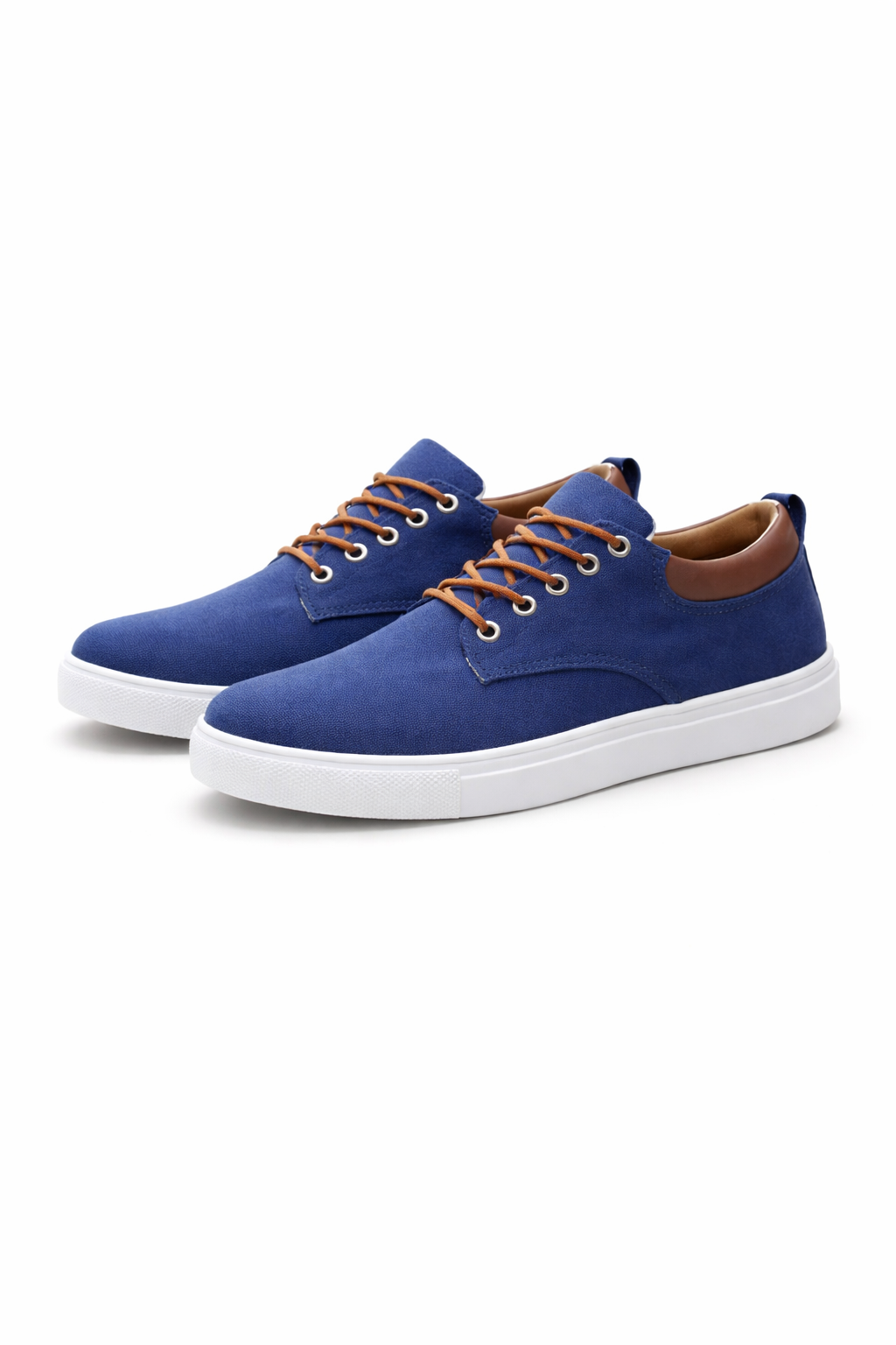 Men's Canvas Sneakers-Sneakers-Azzella London