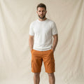 Men's Cargo Knee-Length Shorts-Azzella London