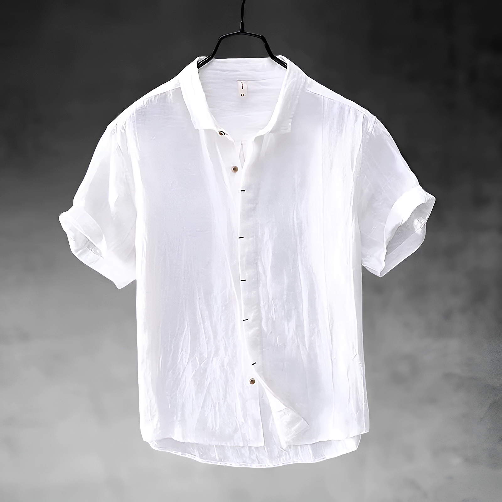 Men's Casual Short-Sleeve Shirt-Shirt-Azzella London