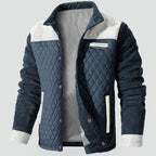 Men's Check Pattern Jacket-Azzella London