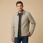 Men's Classic Collar Short Jacket-Azzella London