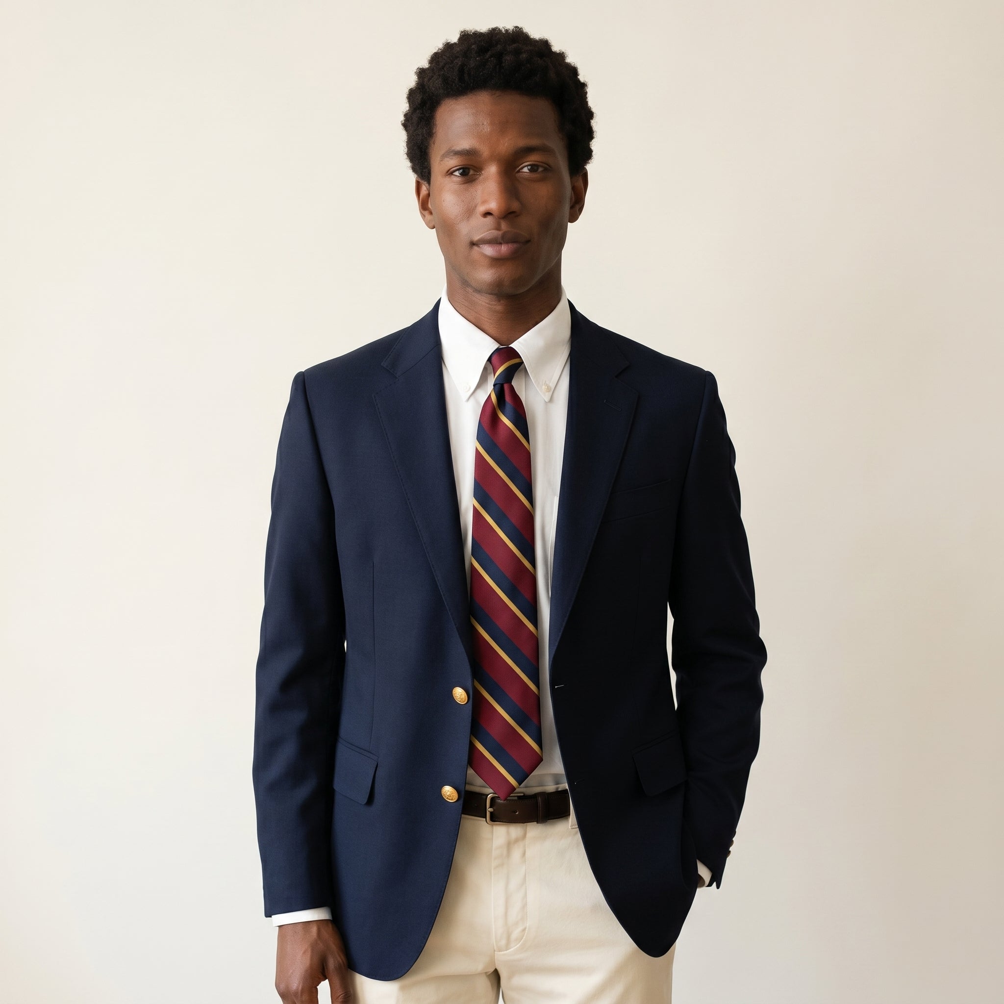 Men's Classic Fit Single-Breasted Blazer-Azzella London