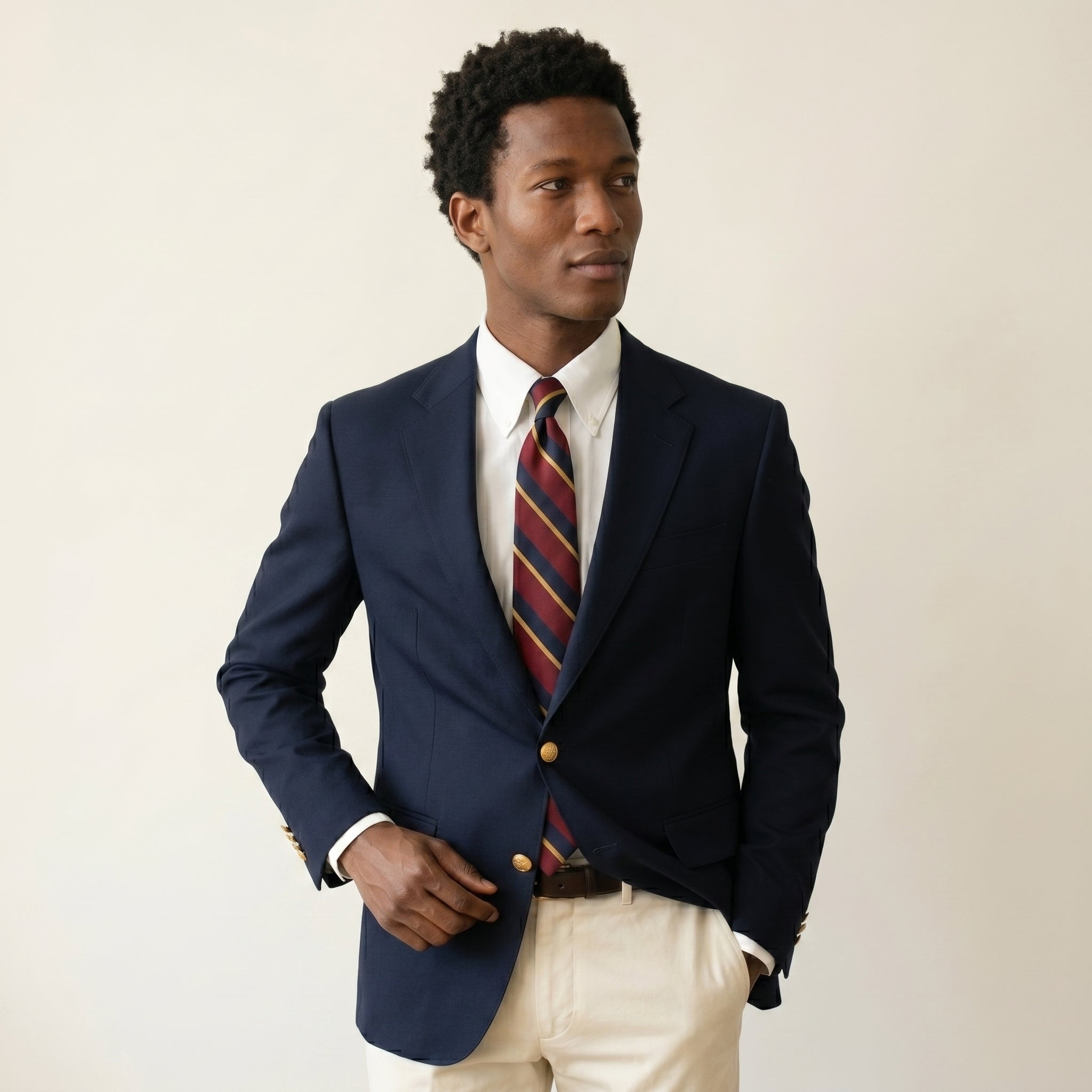Men's Classic Fit Single-Breasted Blazer-Azzella London