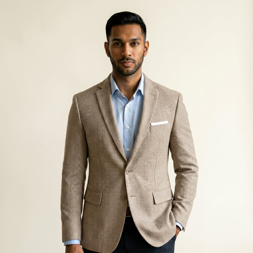 Men's Classic Tailored Blazer-Azzella London