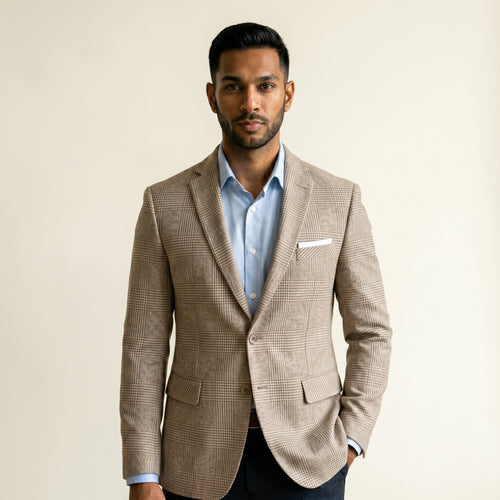 Men's Classic Tailored Blazer-Azzella London