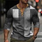 Men's Colorful 3D Print Shirt-Shirt-Azzella London