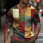 Men's Colorful 3D Print Shirt-Shirt-Azzella London