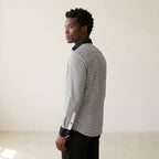 Men's Cotton-Blend Long-Sleeve Shirt-Azzella London