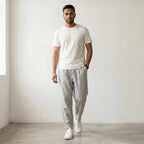 Men's Cotton Trousers-Azzella London