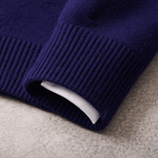 Men's Cotton Wool Crewneck Sweater-Sweater-Azzella London