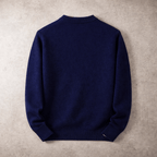Men's Cotton Wool Crewneck Sweater-Sweater-Azzella London