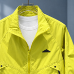 Men's Crisp Stand Jacket-Azzella London