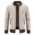 Men's Deer Icon Knit Vest-Vest-Azzella London