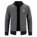 Men's Deer Icon Knit Vest-Vest-Azzella London