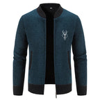 Men's Deer Icon Knit Vest-Vest-Azzella London