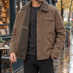 Men's Dense Pile Jacket-Azzella London