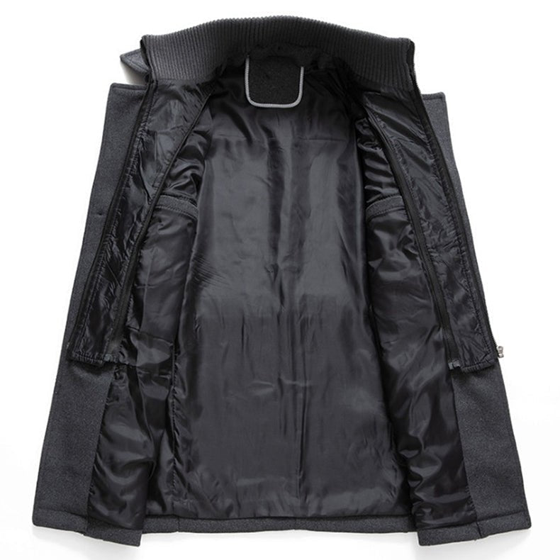 Men's Detachable Inner Winter Jacket-Azzella London