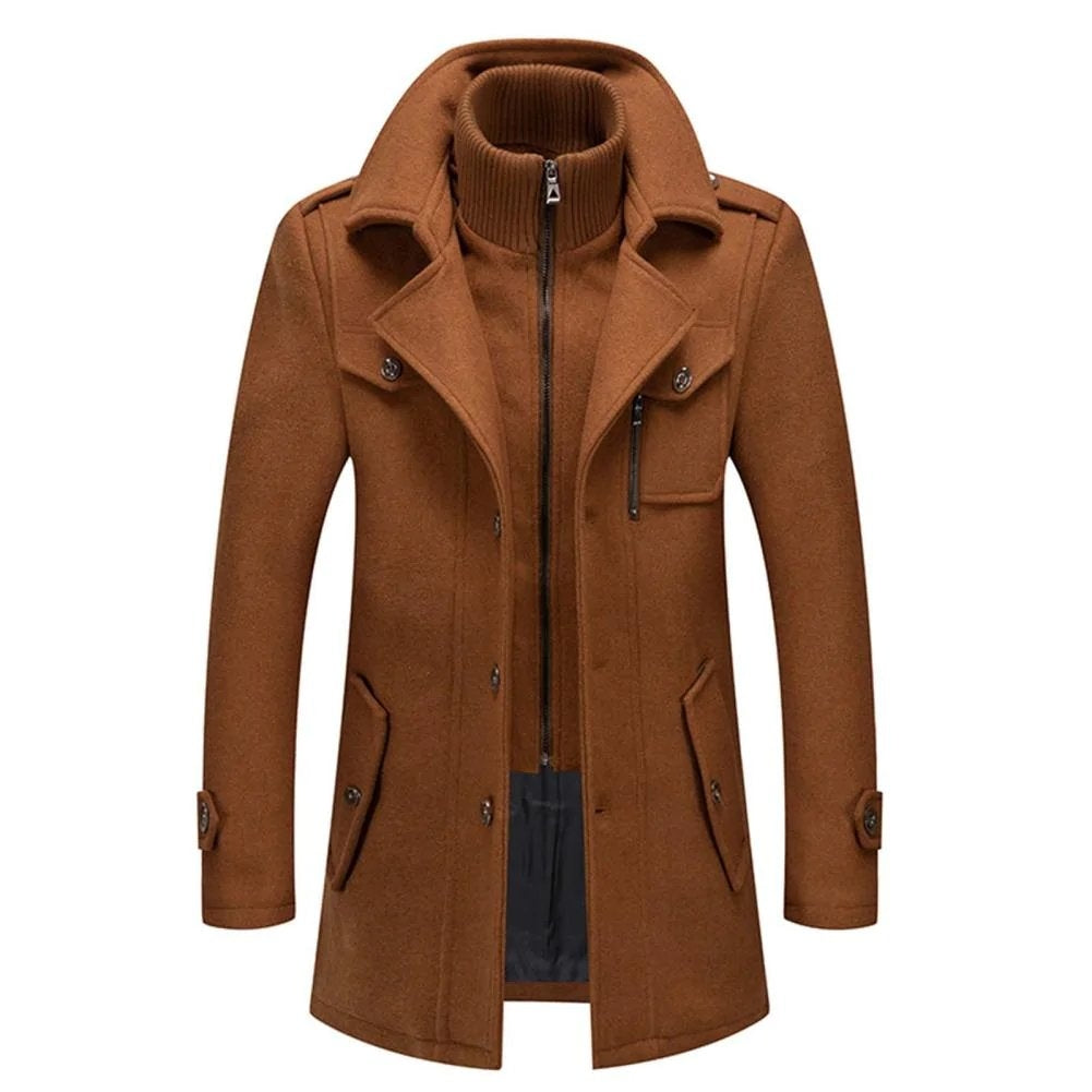 Men's Detachable Inner Winter Jacket-Azzella London