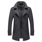 Men's Detachable Inner Winter Jacket-Azzella London