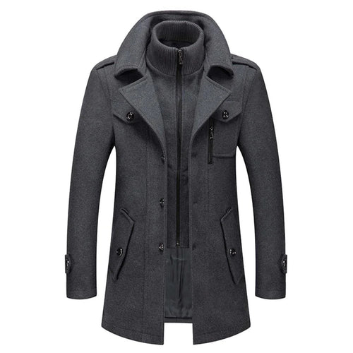 Men's Detachable Inner Winter Jacket-Azzella London