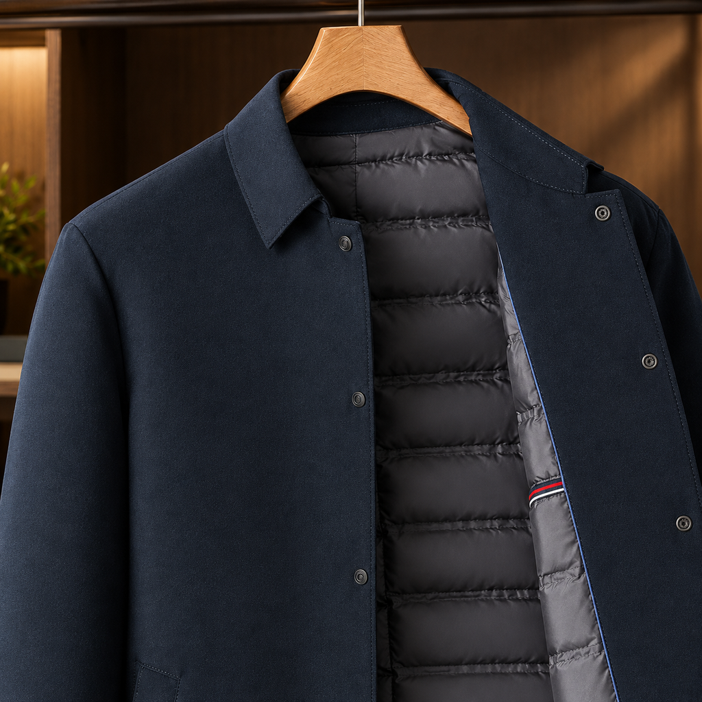 Men's Down Lined Jacket-Azzella London