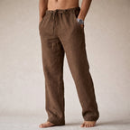 Men's Drawstring Waist Trousers-Azzella London