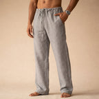Men's Drawstring Waist Trousers-Azzella London