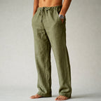 Men's Drawstring Waist Trousers-Azzella London