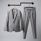Men's Elegant Modern Suit-Azzella London