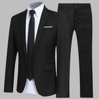 Men's Elegant Modern Suit-Azzella London