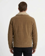 Men's Fine Ribbed Padded Jacket-Azzella London