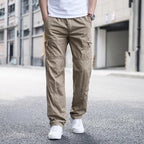 Men's Four Way Cargo Pants-Azzella London